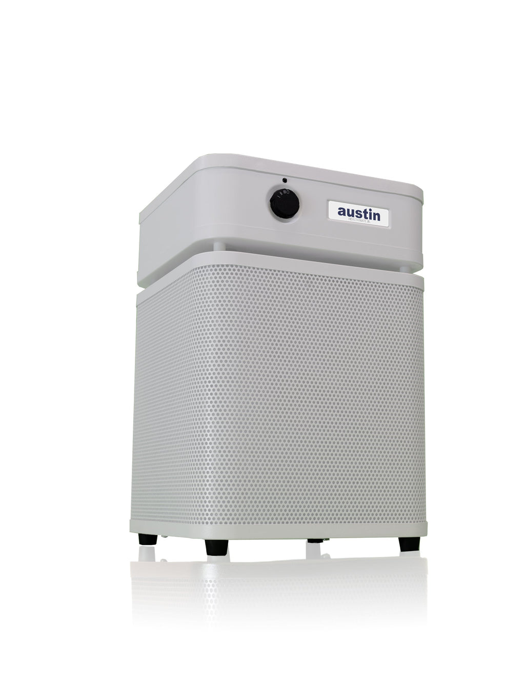 White Austin Air HealthMate Junior Air Purifier Hero